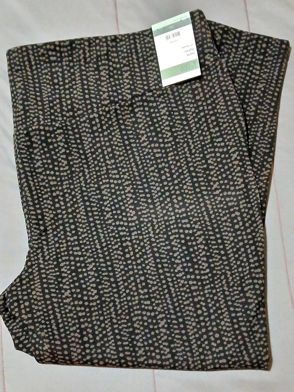 Terra & Sky TS Core Legging Falling Dots Charcoal 4X